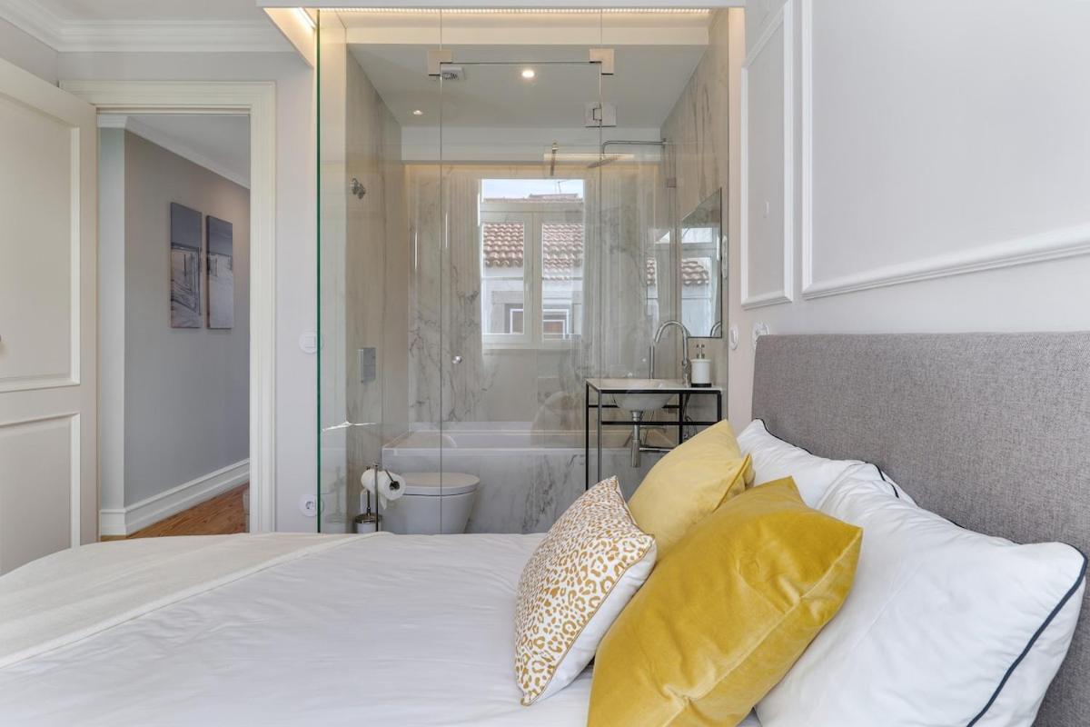 Lisbon Beautiful 2 Bedroom Apartment With Views In Rua Augusta Lisboa Eksteriør bilde