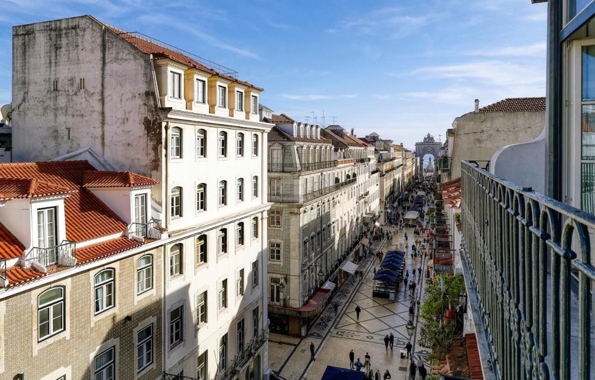Lisbon Beautiful 2 Bedroom Apartment With Views In Rua Augusta Lisboa Eksteriør bilde