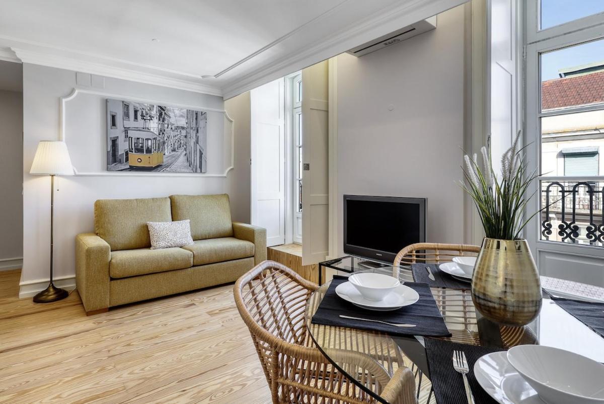 Lisbon Beautiful 2 Bedroom Apartment With Views In Rua Augusta Lisboa Eksteriør bilde
